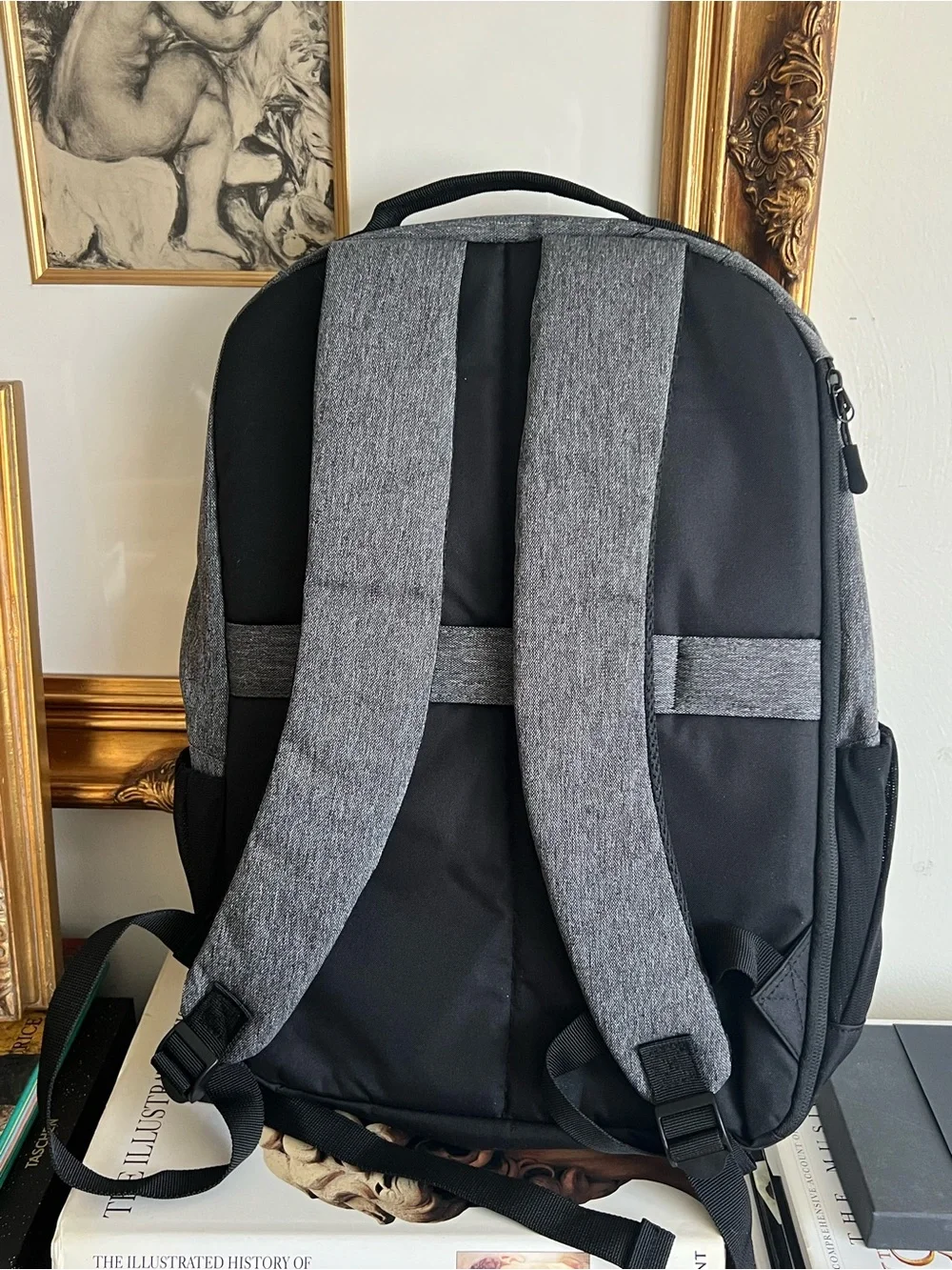 Universal Epic Universe Graphic Gray & Black Backpack
